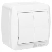 купить Владивосток белый выключатель 2кл открытая 10А IP54  в Йошкар-Оле Владивосток белый выключатель 2кл открытая 10А IP54