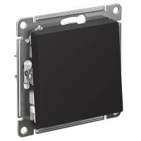 AtlasDesign карбон переключатель перекрестный 1кл скрытая 10А IP20 быстрозажим.клем.  