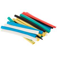 купить Трубка ТУТ 6/3мм разноцветный 0,08м 16шт набор в Йошкар-Оле Трубка ТУТ 6/3мм разноцветный 0,08м 16шт набор