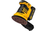 Шлифмашина эксцентриковая Вт 18В 125мм 10000об/мин DENZEL 