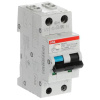 Дифавтомат 2Р 10А C 30мА 6кА DS201 2мод ABB