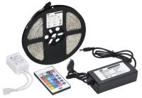 купить Лента свд 12В 14,4Вт/м 60свд/м RGB 5050 IP65 IEK 5м комплект в Йошкар-Оле Лента свд 12В 14,4Вт/м 60свд/м RGB 5050 IP65 IEK 5м комплект