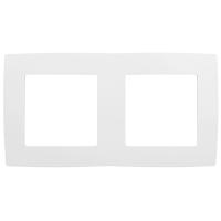 купить ЭРА12 рамка скрытая 2-ая белый универсально  в Йошкар-Оле ЭРА12 рамка скрытая 2-ая белый универсально