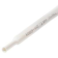 купить Трубка ТУТ 6/3мм белый 1м  в Йошкар-Оле Трубка ТУТ 6/3мм белый 1м