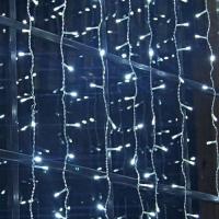 купить Гирлянда занавес 1,5*2,2м белый 544свд IP20 прозрачный провод (до 8мод) в Йошкар-Оле Гирлянда занавес 1,5*2,2м белый 544свд IP20 прозрачный провод (до 8мод)