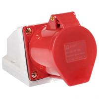 Розетка силовая стационарная 32А 3Р+РЕ+N IP44 ССИ-125 EKF 