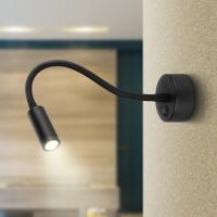 купить Светильник настенный (бра) свд 3Вт 4000К лм черный ЭРА гибкое в Йошкар-Оле Светильник настенный (бра) свд 3Вт 4000К лм черный ЭРА гибкое