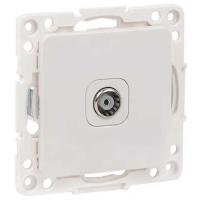 купить Стокгольм белый розетка TV проходная скрытая 1-ая  в Йошкар-Оле Стокгольм белый розетка TV проходная скрытая 1-ая