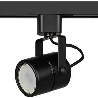 купить Светильник на трек однофазный 15Вт GU10 черный поворотный ЭРА  в Йошкар-Оле Светильник на трек однофазный 15Вт GU10 черный поворотный ЭРА