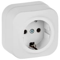 купить GLORY Роз. с з/к без з/ш о/у 16А РС20-3-ХБм бел. м. IEK в Йошкар-Оле GLORY Роз. с з/к без з/ш о/у 16А РС20-3-ХБм бел. м. IEK