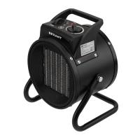 купить Тепловая пушка 3000Вт 220В 210м3/ч круглый черный Rexant  в Йошкар-Оле Тепловая пушка 3000Вт 220В 210м3/ч круглый черный Rexant