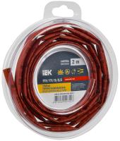 купить Трубка ТУТнг-LS 5/2,5мм красный 2м инд.упаковка IEK в Йошкар-Оле Трубка ТУТнг-LS 5/2,5мм красный 2м инд.упаковка IEK