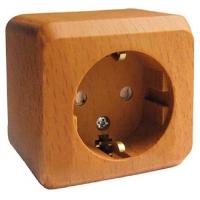 купить Этюд бук розетка открытая 1-мест заземление шторки IP20  в Йошкар-Оле Этюд бук розетка открытая 1-мест заземление шторки IP20