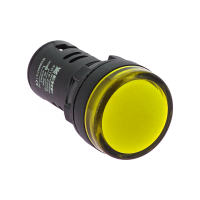 Лампа сигнальная AD16-22HS свд желтый 230В IP54 EKF 