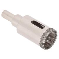 Коронка по бетону алмазная SDS-plus 25мм по керамограниту с центровочным сверлом KRANZ