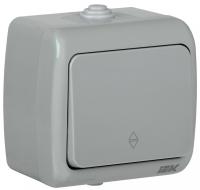 купить Акватик переключатель открытая серый 1кл 10А IP54 в Йошкар-Оле Акватик переключатель открытая серый 1кл 10А IP54