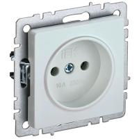 купить Брайт жемчуг розетка скрытая 1-мест IP20  в Йошкар-Оле Брайт жемчуг розетка скрытая 1-мест IP20