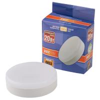 купить Лампа свд 220В GX53 20Вт 3000К 1630лм таблетка матовая Jazzway в Йошкар-Оле Лампа свд 220В GX53 20Вт 3000К 1630лм таблетка матовая Jazzway