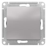 AtlasDesign алюминий переключатель 1кл скрытая 10А IP20 