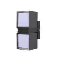 купить Светильник садово-парковый настенный свд 16Вт 4000К 800лм пластик черный IP54 в Йошкар-Оле Светильник садово-парковый настенный свд 16Вт 4000К 800лм пластик черный IP54