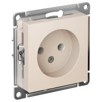 AtlasDesign бежевый розетка скрытая 1-мест IP20 