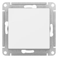 AtlasDesign белый переключатель 1кл скрытая 10А IP20 перекрестный