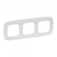 купить Валена Аллюр белый рамка 3-ая универсально  в Йошкар-Оле Валена Аллюр белый рамка 3-ая универсально
