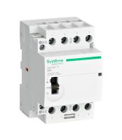 Контактор модульный 40А 220В 4НО 3мод City9 Set Systeme Electric