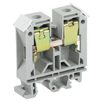 Зажим клеммный DIN-рейка 35мм2 125А серый IEK