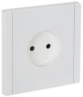 купить Фортепиано белый розетка скрытая 1-мест шторки IP20  в Йошкар-Оле Фортепиано белый розетка скрытая 1-мест шторки IP20