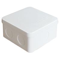 Коробка 84*84*45 квадрат белый IP54 У-125 без сальников