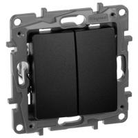 купить Этика антрацит выключатель 2кл скрытая 10А IP20  в Йошкар-Оле Этика антрацит выключатель 2кл скрытая 10А IP20