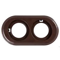 купить Бирони коричневый рамка 2-ая вертикально пластик в Йошкар-Оле Бирони коричневый рамка 2-ая вертикально пластик