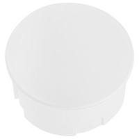 купить Коробка 80*40 круг бетон с крышкой IP30 Rexant белый в Йошкар-Оле Коробка 80*40 круг бетон с крышкой IP30 Rexant белый