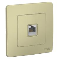 купить Бланка бежевый розетка RJ45 скрытая 1-ая   в Йошкар-Оле Бланка бежевый розетка RJ45 скрытая 1-ая