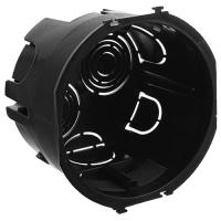 купить Коробка 65*45 круг бетон IP20  DKC черная в Йошкар-Оле Коробка 65*45 круг бетон IP20  DKC черная