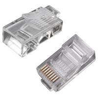 купить Разъем Jack компьютерный RJ45 8(8) Cat5e прозрачный  в Йошкар-Оле Разъем Jack компьютерный RJ45 8(8) Cat5e прозрачный