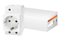 Розетка щитовая 16А 220В с заземлением РАр10-3-ОП TDM