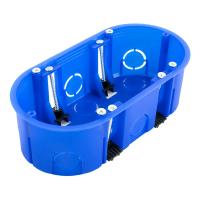 купить Коробка 140*68*46 овал гипсокартон IP20   в Йошкар-Оле Коробка 140*68*46 овал гипсокартон IP20