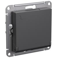купить Атлас базальт розетка скрытая 1-мест заземление с крышкой шторки IP20  в Йошкар-Оле Атлас базальт розетка скрытая 1-мест заземление с крышкой шторки IP20