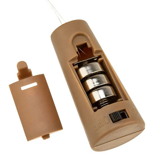 Гирлянда нить 2м мультицвет 20свд IP20 медный провод Роса с пробкой 3хLR44