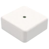 купить Коробка 75*75*28 квадрат белый IP40 без клеммников PlexUp в Йошкар-Оле Коробка 75*75*28 квадрат белый IP40 без клеммников PlexUp