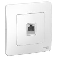 купить Бланка белый розетка RJ45 скрытая 1-ая   в Йошкар-Оле Бланка белый розетка RJ45 скрытая 1-ая