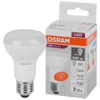 купить Лампа R63 свд Е27 8Вт 4000К 640лм рефлектор матовая Osram  в Йошкар-Оле Лампа R63 свд Е27 8Вт 4000К 640лм рефлектор матовая Osram