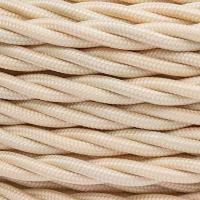 купить Ретро 2*2,5 песочное золото провод витой BIRONI матовый в Йошкар-Оле Ретро 2*2,5 песочное золото провод витой BIRONI матовый