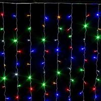 купить Гирлянда занавес 2*1м мульти 138свд с контроллером IP20 прозрачный провод 8 режимов в Йошкар-Оле Гирлянда занавес 2*1м мульти 138свд с контроллером IP20 прозрачный провод 8 режимов