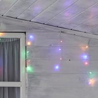 купить Гирлянда бахрома 12*0,6м мульти 195свд соединяемая IP44 прозрачный провод мерцание в Йошкар-Оле Гирлянда бахрома 12*0,6м мульти 195свд соединяемая IP44 прозрачный провод мерцание