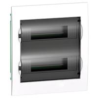 Бокс 24мод встраиваемый белый прозрачная дверь IP40 Easy9 Schneider Electric 