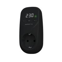 Реле напряжения 1ф 16А в розетку PR Welrok black