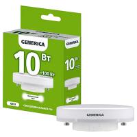 купить Лампа свд 220В GX53 10Вт 4000К 1000лм таблетка матовая Generica  в Йошкар-Оле Лампа свд 220В GX53 10Вт 4000К 1000лм таблетка матовая Generica